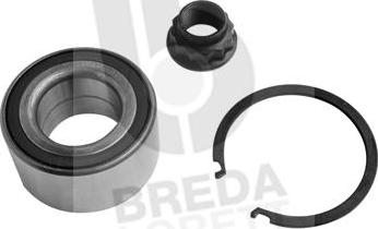 Breda Lorett KRT7730 - Подшипник ступицы колеса, комплект www.autospares.lv