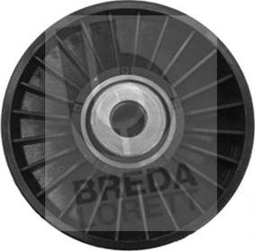 Breda Lorett POA1455 - Ролик, поликлиновый ремень www.autospares.lv