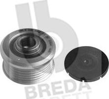 Breda Lorett RLA4047 - Pulley, alternator, freewheel clutch www.autospares.lv