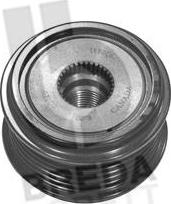 Breda Lorett RLA4081 - Pulley, alternator, freewheel clutch www.autospares.lv