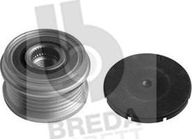 Breda Lorett RLA4082 - Pulley, alternator, freewheel clutch www.autospares.lv