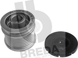 Breda Lorett RLA4030 - Pulley, alternator, freewheel clutch www.autospares.lv