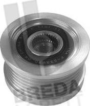 Breda Lorett RLA5249 - Pulley, alternator, freewheel clutch www.autospares.lv