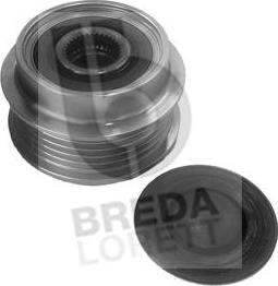 Breda Lorett RLA5251 - Шкив генератора, муфта www.autospares.lv