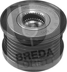 Breda Lorett RLA3593 - Pulley, alternator, freewheel clutch www.autospares.lv