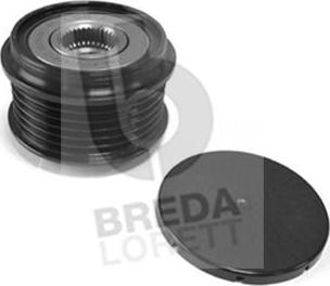 Breda Lorett RLA3521 - Шкив генератора, муфта www.autospares.lv