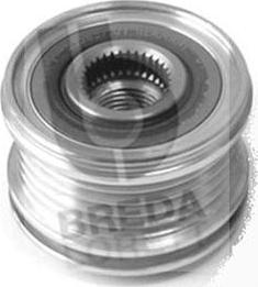 Breda Lorett RLA3691 - Шкив генератора, муфта www.autospares.lv