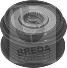 Breda Lorett RLA3159 - Pulley, alternator, freewheel clutch www.autospares.lv