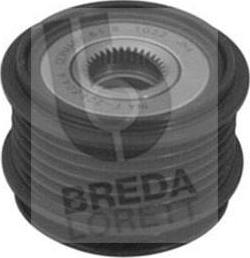 Breda Lorett RLA3157 - Шкив генератора, муфта www.autospares.lv