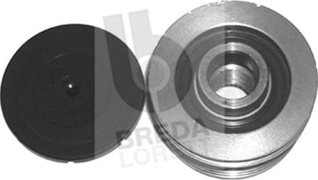 Breda Lorett RLA3845 - Pulley, alternator, freewheel clutch www.autospares.lv