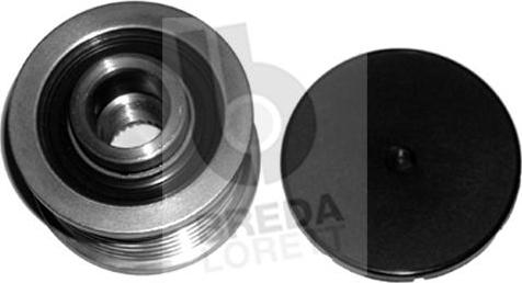 Breda Lorett RLA3841 - Шкив генератора, муфта www.autospares.lv