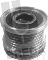 Breda Lorett RLA3870 - Pulley, alternator, freewheel clutch www.autospares.lv