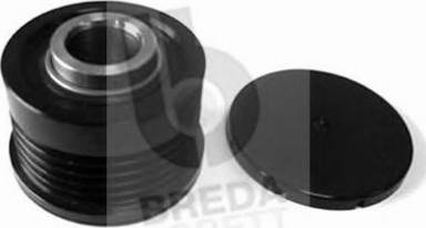 Breda Lorett RLA3794 - Pulley, alternator, freewheel clutch www.autospares.lv