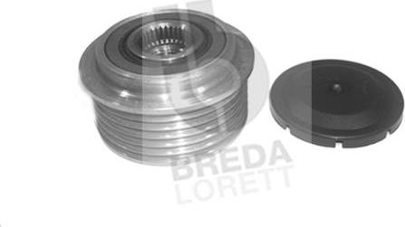 Breda Lorett RLA3759 - Piedziņas skriemelis, Ģenerators autospares.lv