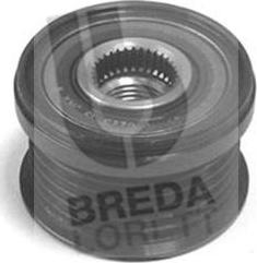 Breda Lorett RLA3714 - Шкив генератора, муфта www.autospares.lv