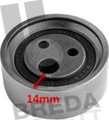 Breda Lorett TDI3964 - Tensioner Pulley, timing belt www.autospares.lv