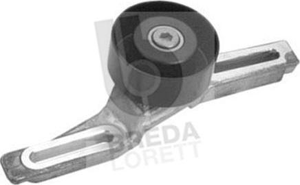 Breda Lorett TOA3289 - Натяжитель, поликлиновый ремень www.autospares.lv