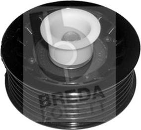 Breda Lorett TOA3740 - Pulley, v-ribbed belt www.autospares.lv