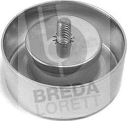 Breda Lorett TOA3708 - Ролик, поликлиновый ремень www.autospares.lv