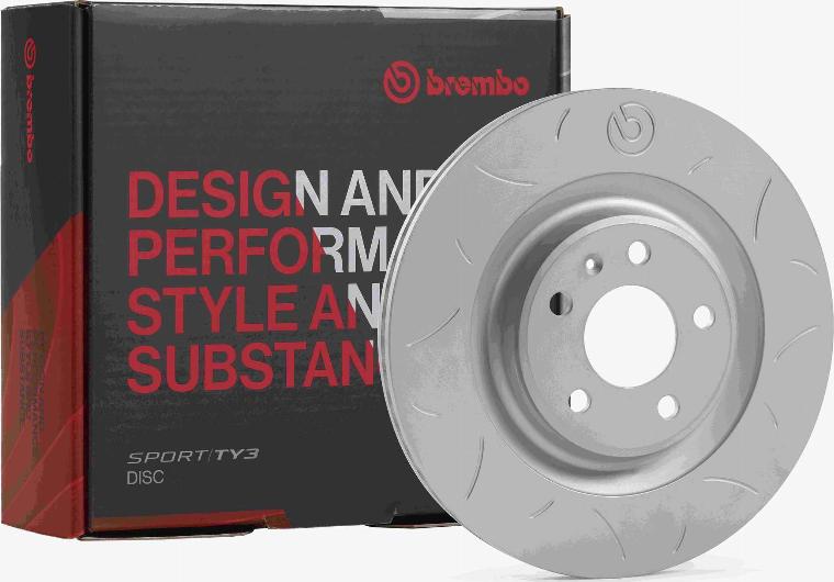 Brembo 59.E114.46 - Экономичный тормозной диск www.autospares.lv