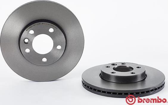 Brembo 09.9442.11 - Bremžu diski www.autospares.lv