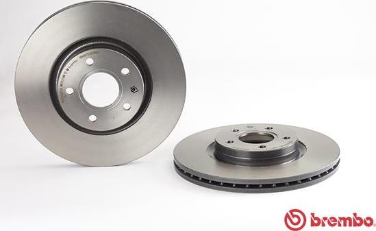 Brembo 09.9468.11 - Bremžu diski www.autospares.lv