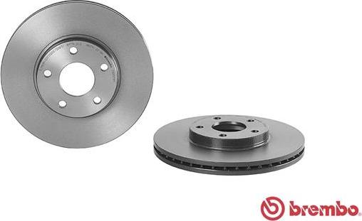 Brembo 09.9589.11 - Bremžu diski www.autospares.lv