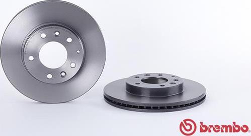 Brembo 09.9585.11 - Bremžu diski www.autospares.lv