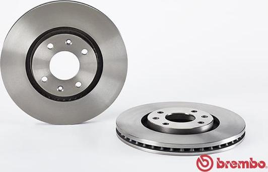 Brembo 09.9619.11 - Bremžu diski www.autospares.lv