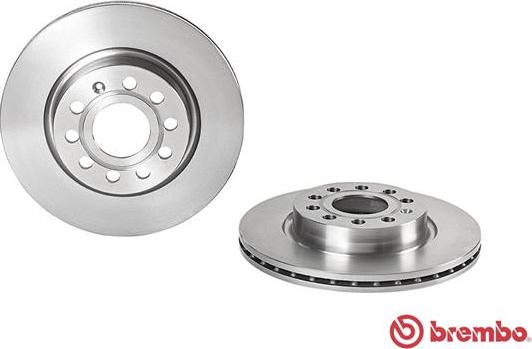 Brembo 09.9167.10 - Bremžu diski www.autospares.lv