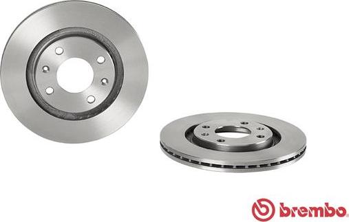 Brembo 09.4987.24 - Bremžu diski www.autospares.lv