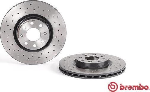 Brembo 09.4939.3X - Bremžu diski autospares.lv