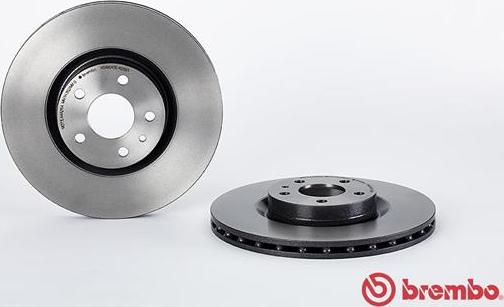 Brembo 09.4939.21 - Bremžu diski www.autospares.lv