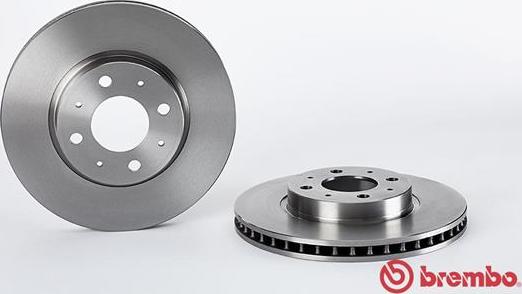 Brembo 09.5568.10 - Bremžu diski www.autospares.lv