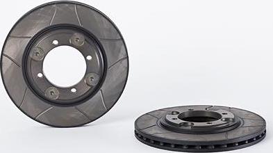 Brembo 09.5587.75 - Bremžu diski www.autospares.lv