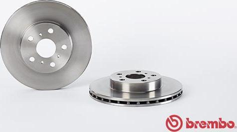 Brembo 09.5616.10 - Bremžu diski www.autospares.lv