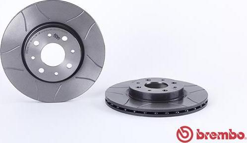 Brembo 09.5870.75 - Bremžu diski www.autospares.lv