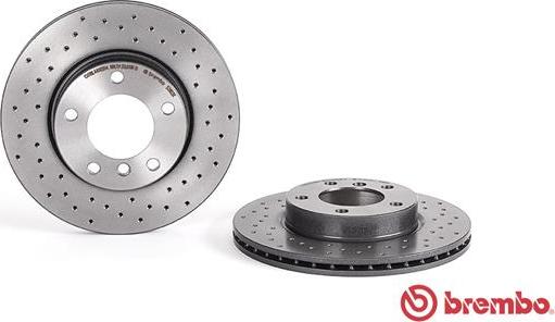 Brembo 09.5390.3X - Bremžu diski www.autospares.lv