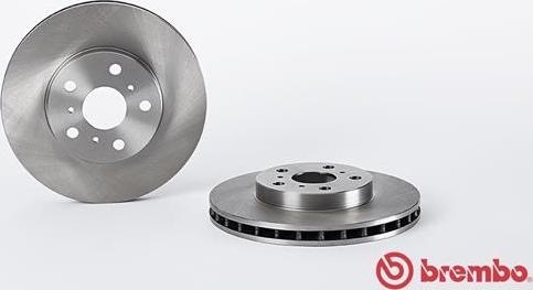 Brembo 09.5712.10 - Bremžu diski www.autospares.lv