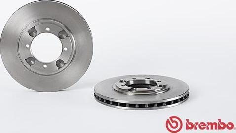 Brembo 09.6705.10 - Bremžu diski www.autospares.lv