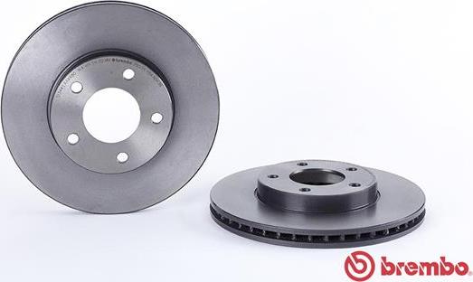 Brembo 09.8953.11 - Bremžu diski www.autospares.lv