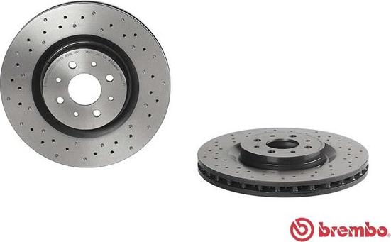 Brembo 09.8004.4X - Bremžu diski www.autospares.lv