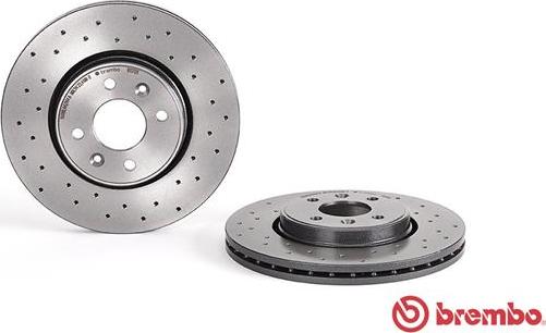 Brembo 09.8137.2X - Bremžu diski autospares.lv