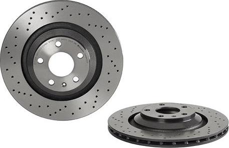 Brembo 09.8842.2X - Bremžu diski www.autospares.lv