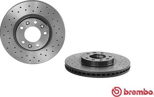 Brembo 09.8303.1X - Bremžu diski www.autospares.lv