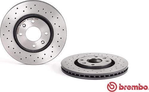 Brembo 09.8760.1X - Bremžu diski www.autospares.lv