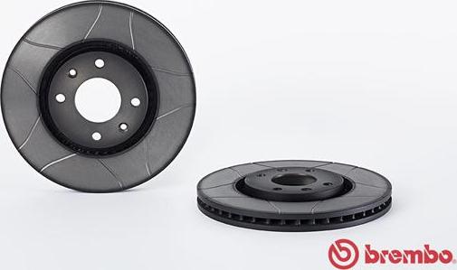 Brembo 09.8760.75 - Bremžu diski www.autospares.lv