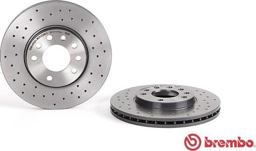 Brembo 09.7629.1X - Bremžu diski autospares.lv