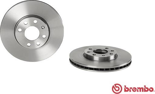 Brembo 09.7628.14 - Bremžu diski autospares.lv