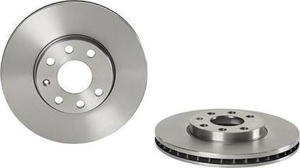 Brembo 09.7628.10 - Bremžu diski autospares.lv